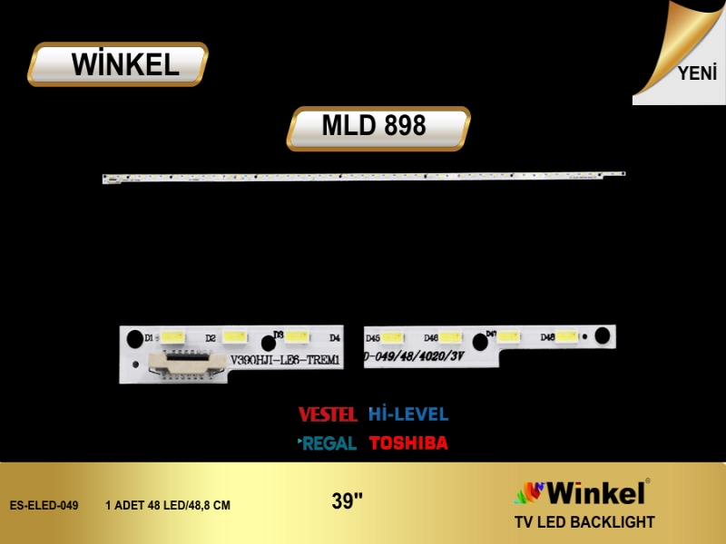 VESTEL TV ELED TAKIMI 1 PARÇA